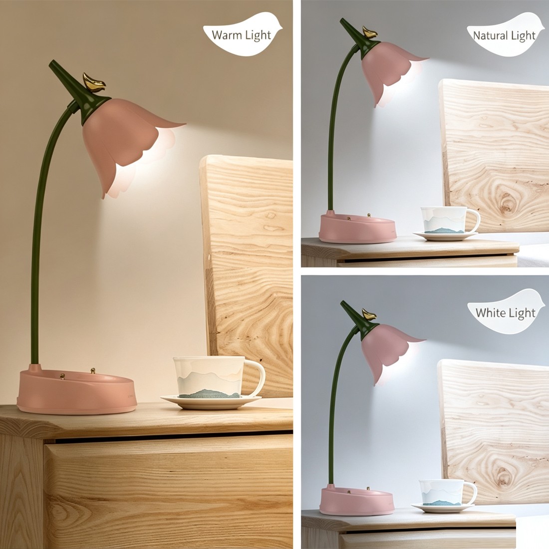 Dimmable LED Creative Desk Lamp Desk Lamp Adjustable Head Touch LED Desk Lamp photo 6