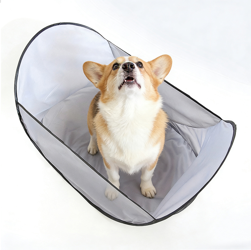 Pet Haircut Bib Foldable Pet Grooming Catcher For Dog Cat Hair Collecting Apron For Home Grooming photo 5