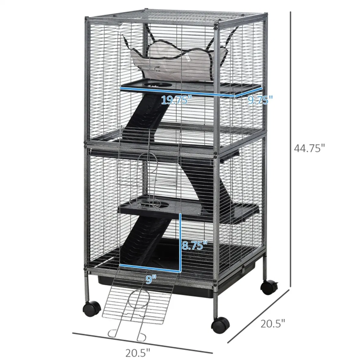 Small Animal Cage /Chinchilla Cage ( Amazon Shipping)(Prohibited by WalMart) photo 7