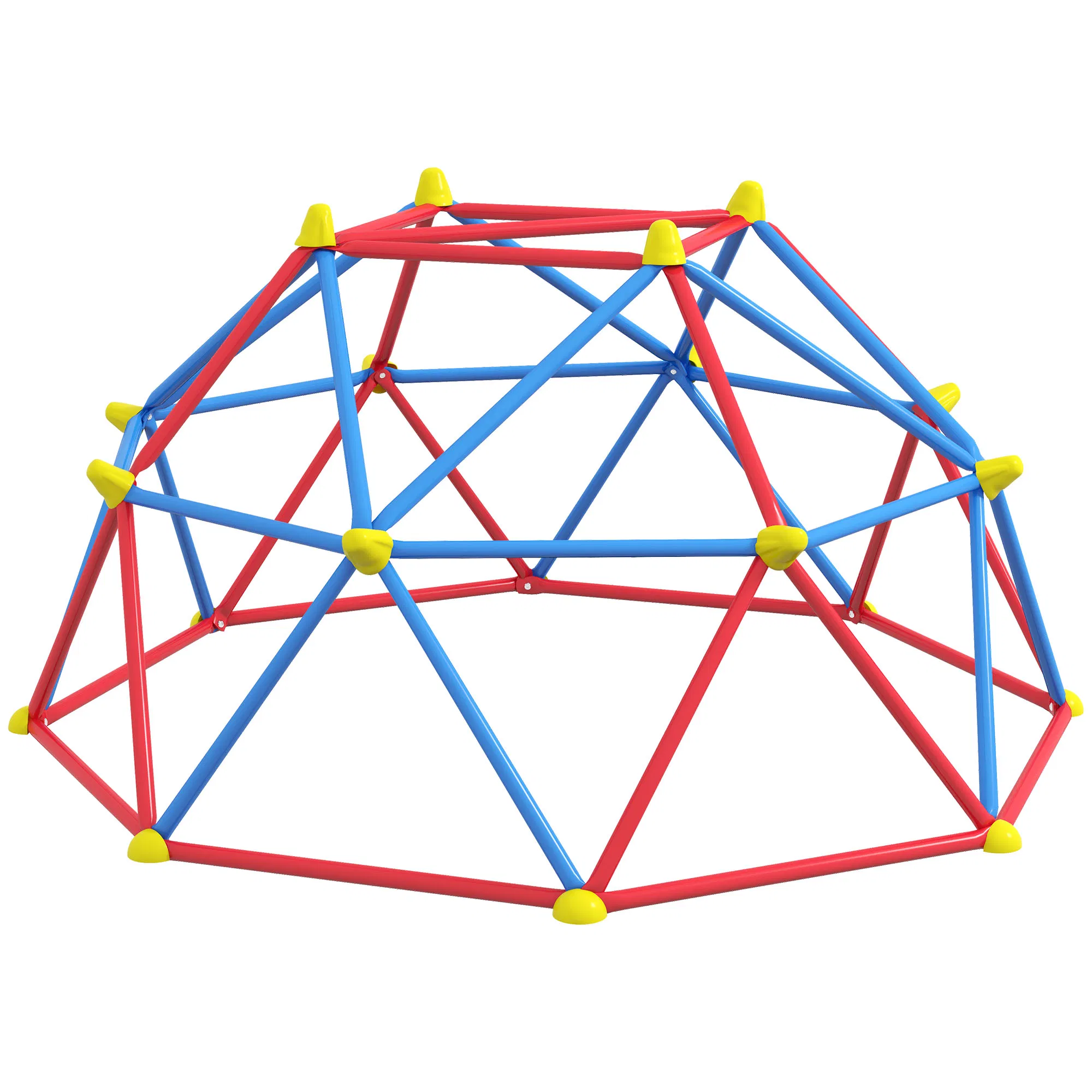 6 FT Climbing Dome Geometric Jungle Gym w/ Rust and UV-Resistant Steel, Up to 396 lbs, for 1-4 Children Aged 3-8 Years photo 1