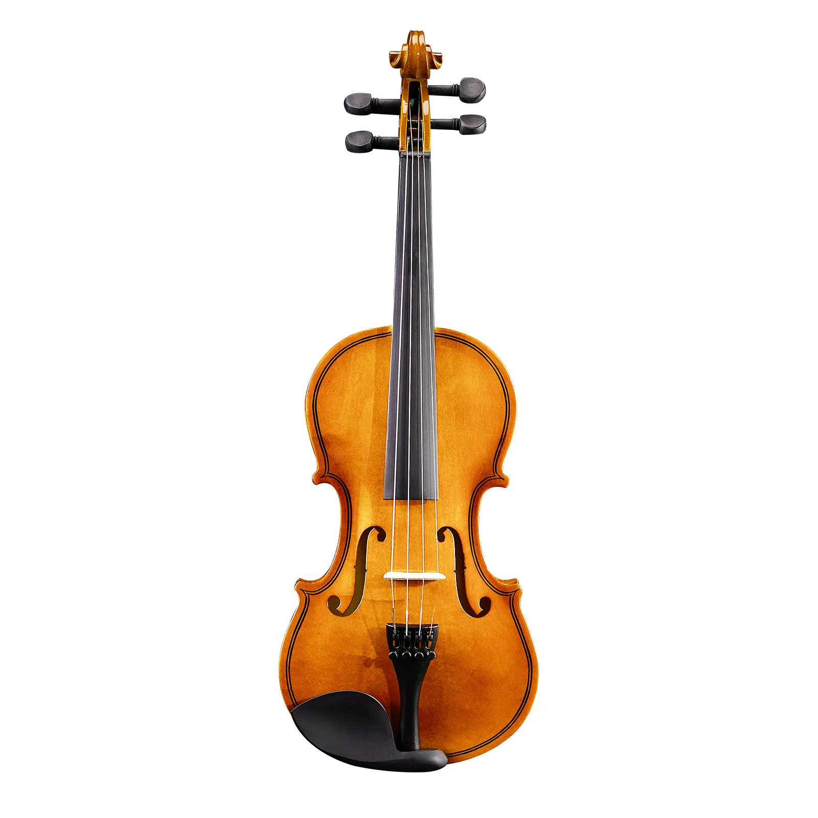 Brand new 1/2 acoustic violin with Hard Case,Violin Bow,Shoulder Rest,Rosin,Extra Strings and Sourdine photo 1