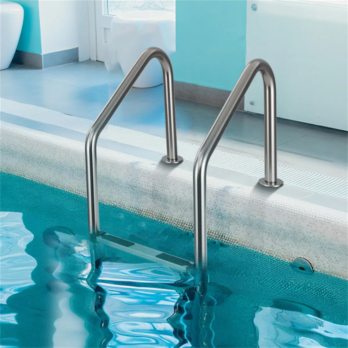 Stainless Steel Swimming Pool Ladder photo 6