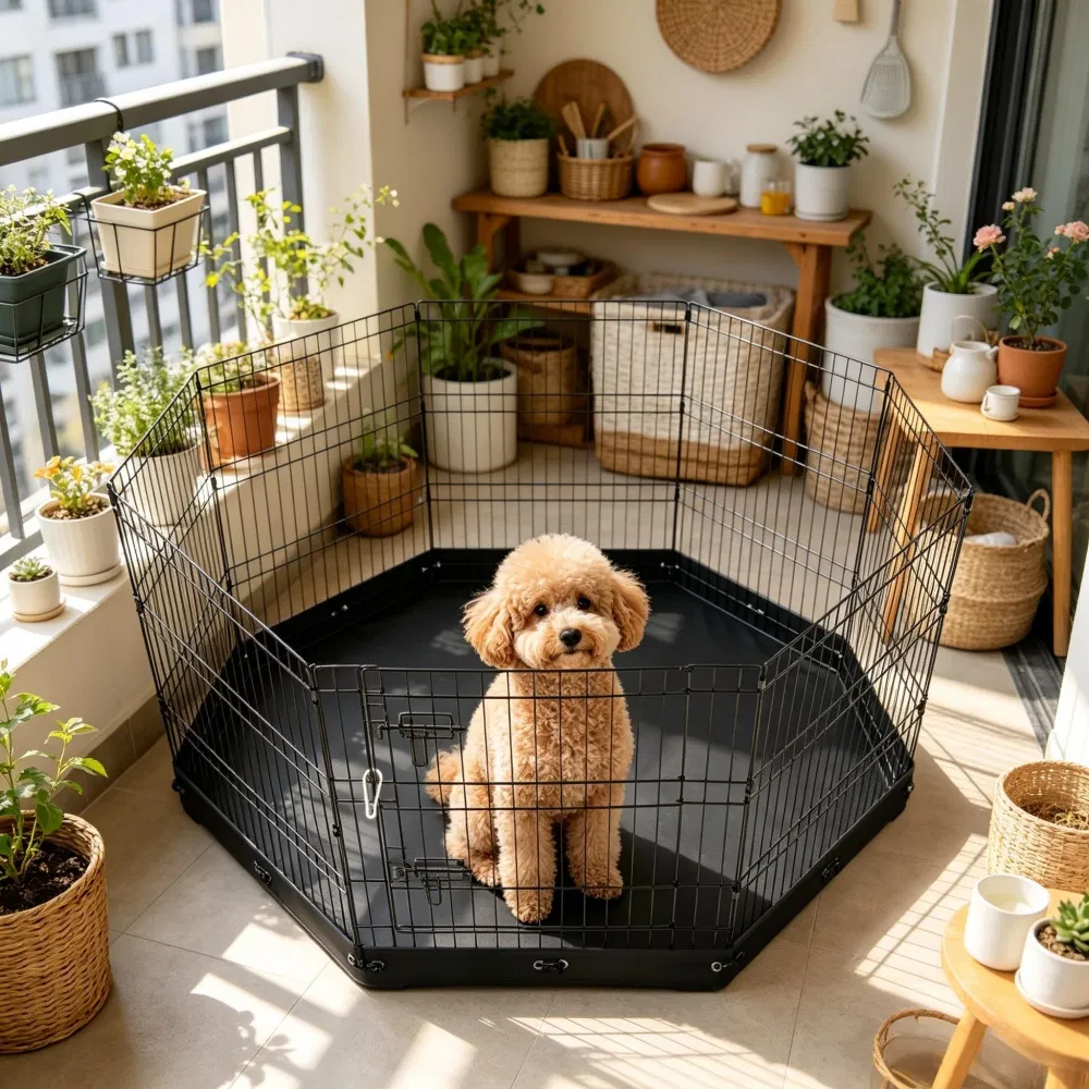 Dog House with Easy to Clean and Space-Saving for Outdoor photo 2