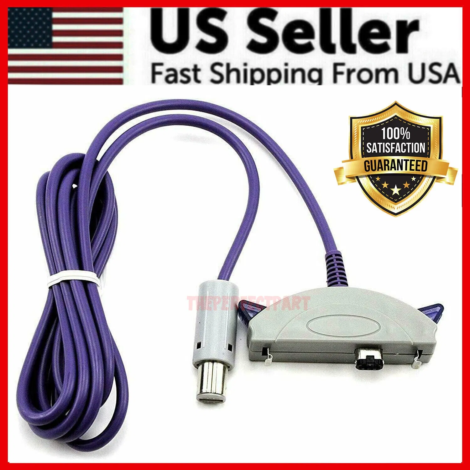 For Nintendo GameBoy Advance To Gamecube Link Cable Game Boy Advance Adapter New photo 6