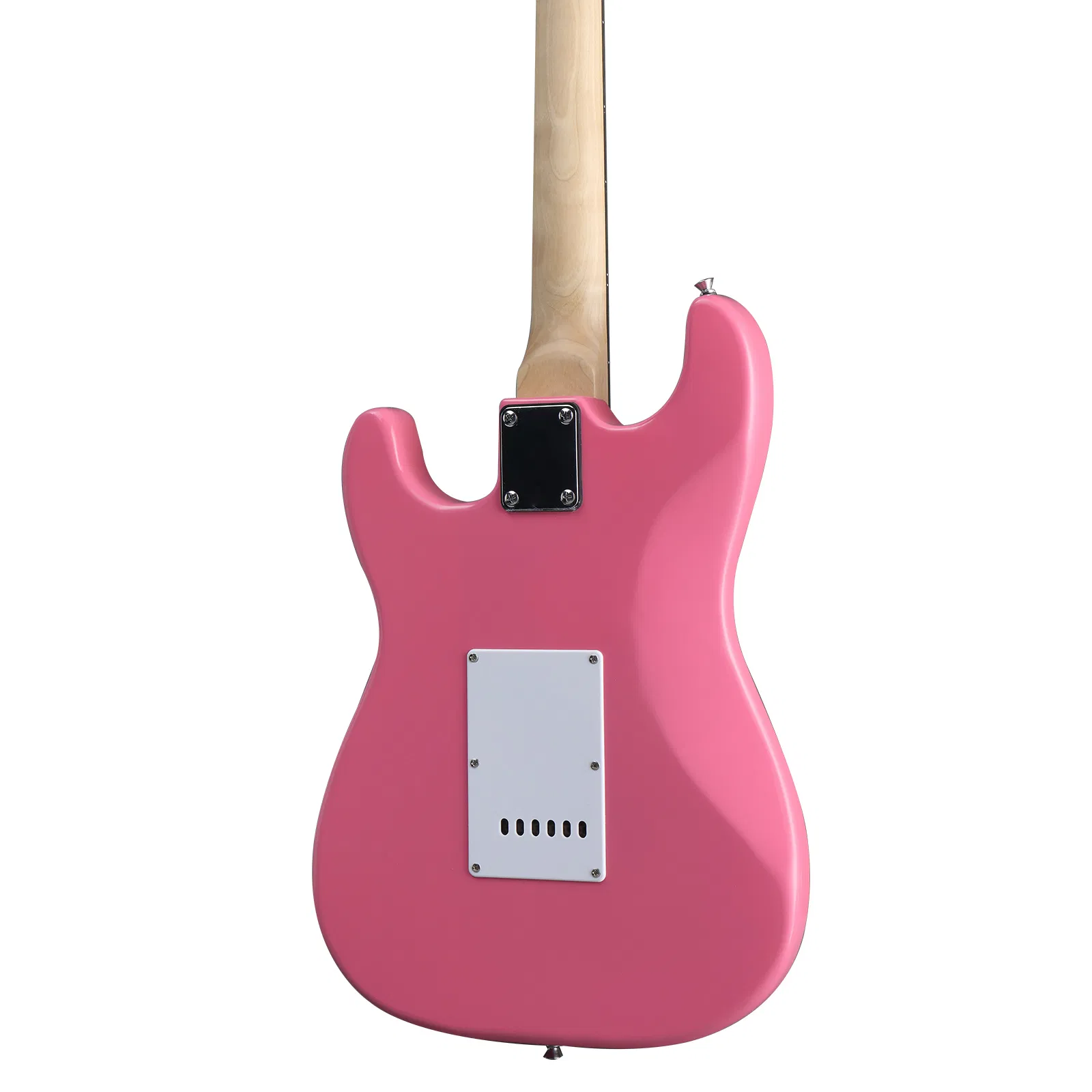 KST Stylish H-S-S Pickup Electric Guitar Kit with 5W AMP Bag Guitar Strap Strings rose red photo 5