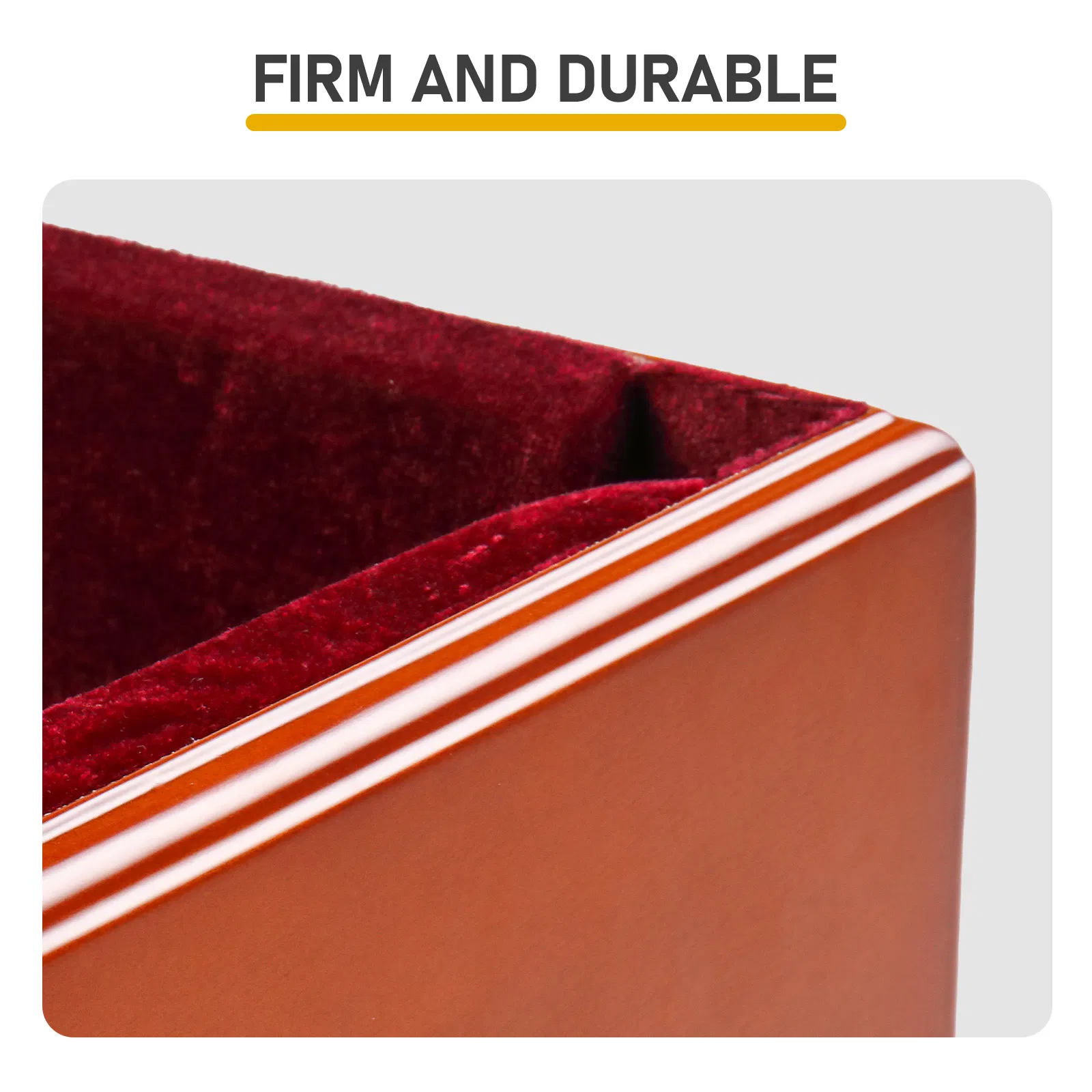 4/4 Natural reddish-brown cello base with foam protective layer photo 6