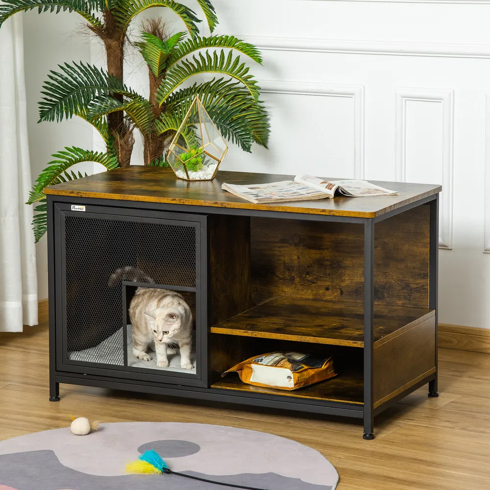 Wooden Cat House(No shipments on weekends) photo 8