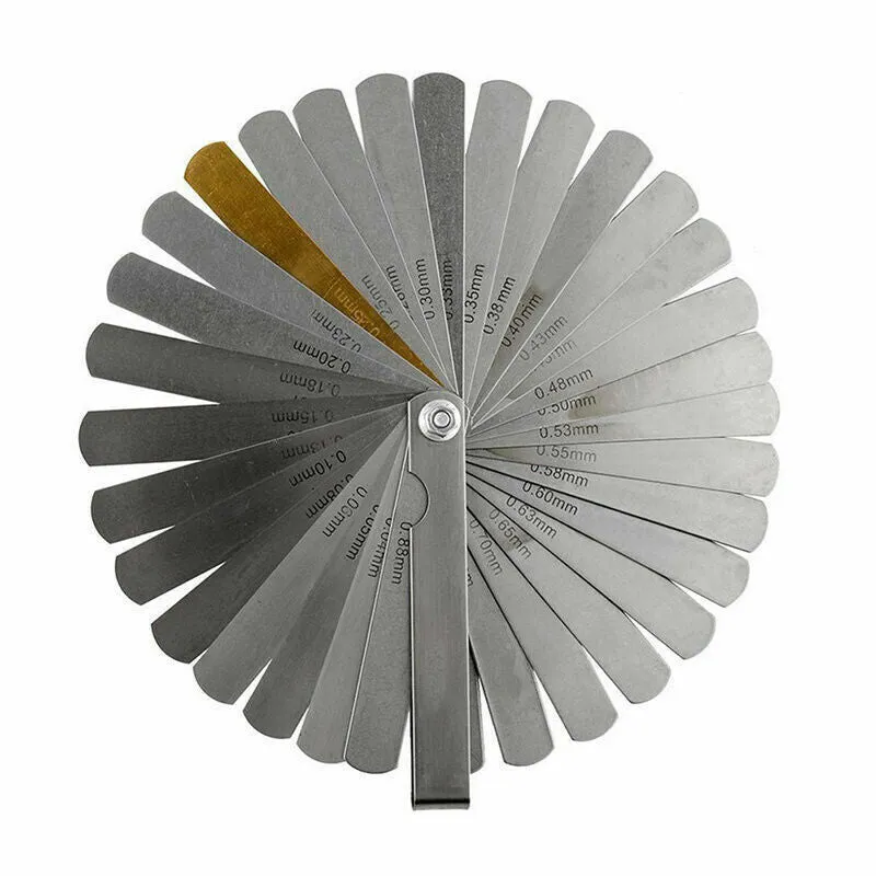 32 Blade Feeler Gauge Dual Reading Combination Feeler Gauge Metric & SAE US NEW photo 7