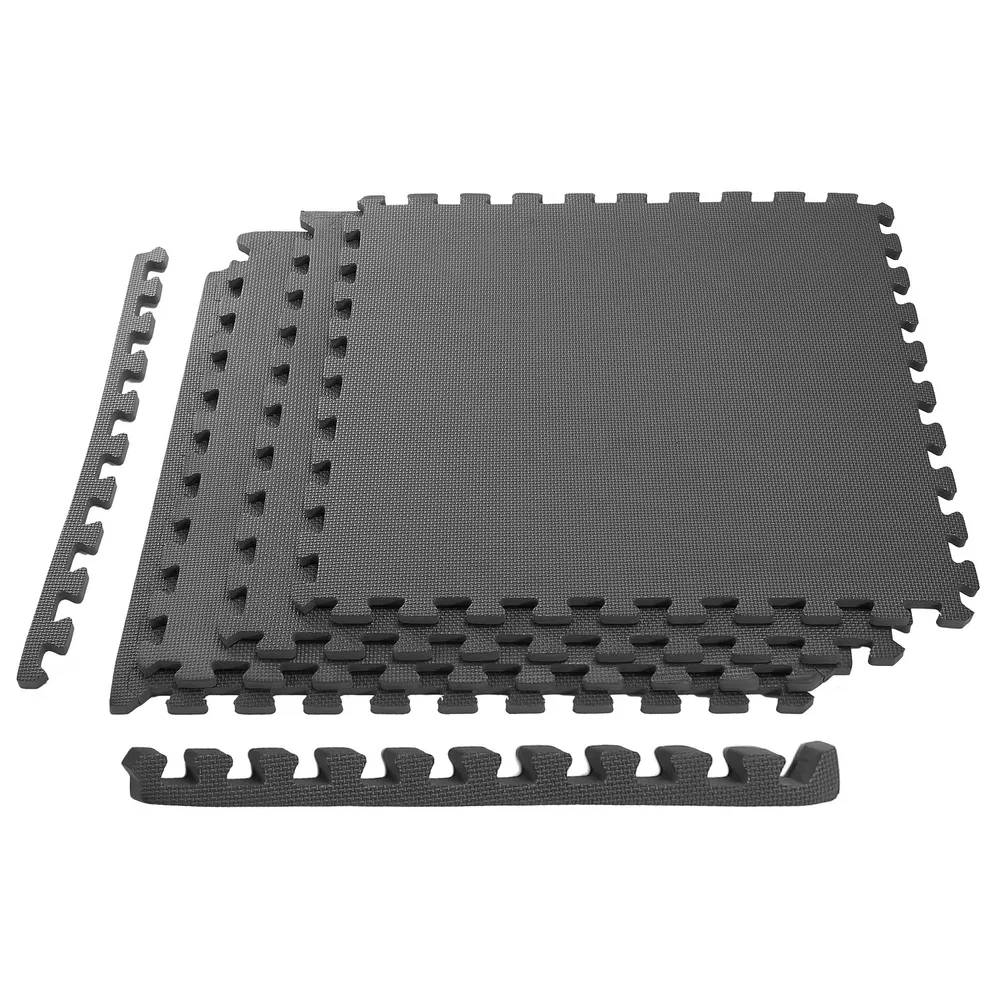 Puzzle Exercise Mat Foam Gym EVA Mat Interlocking Tiles Protective Flooring for Gym Equipment photo 2