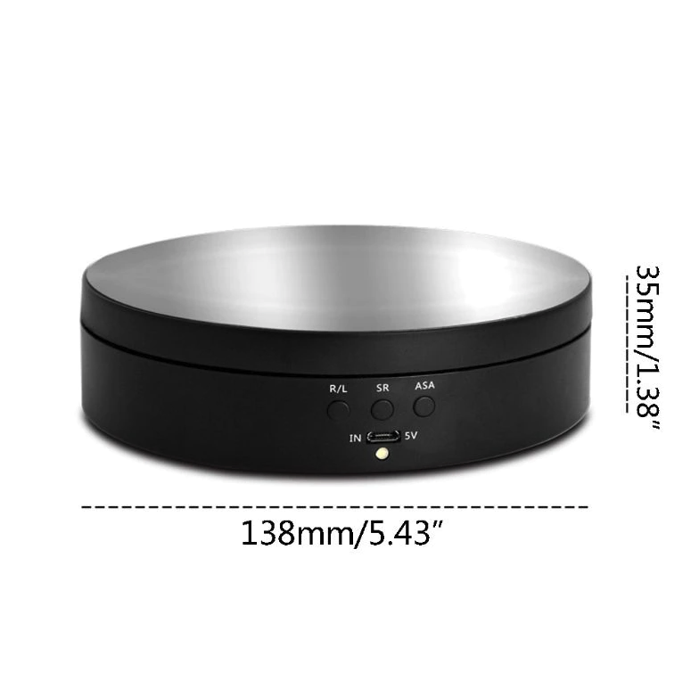 360° Electric Motorized Rotating Display Stand Jewelry Photography Show Holder photo 4