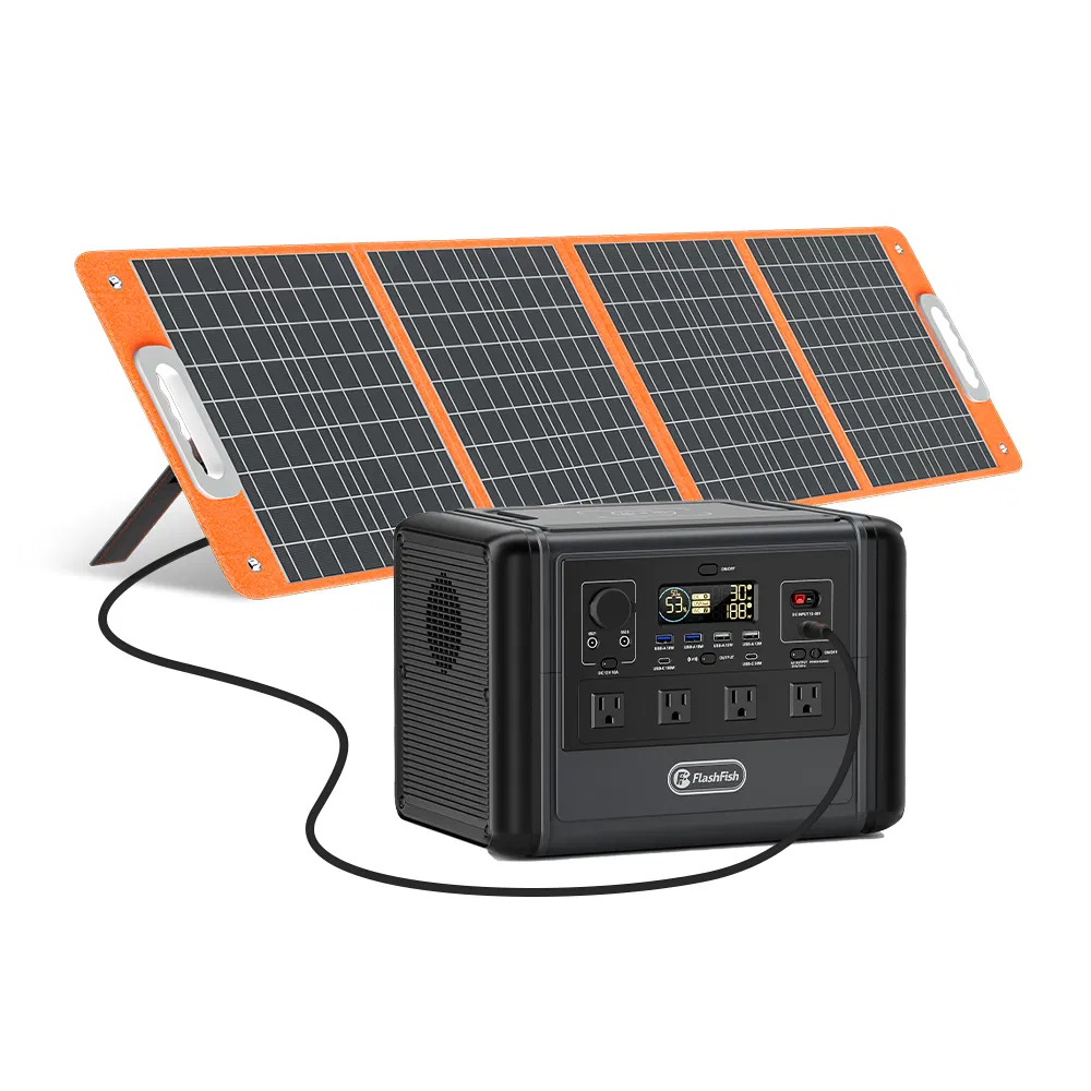 FF Flashfish 1200W Portable Power Station, 768Wh LiFePO4 High-capacity Solar Generator, Power Battery Backup With 4*AC Outputs And 6*USB Outputs, Suitable For RV Travel, Home Emergencies, Backyard Gar photo 3