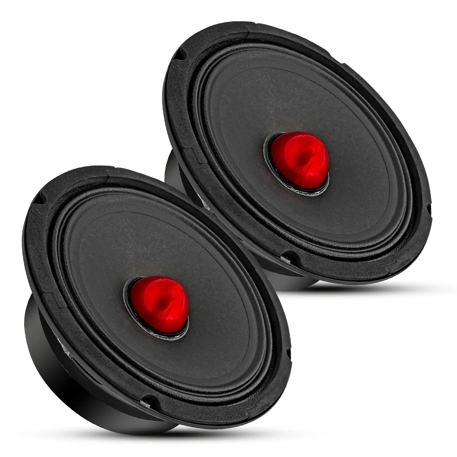 5Core 6.5 Inch 2Pcs Midrange Door Speaker 360W Subwoofer w Aluminum Bullet 4Ω/8Ω Sub Woofer photo 1