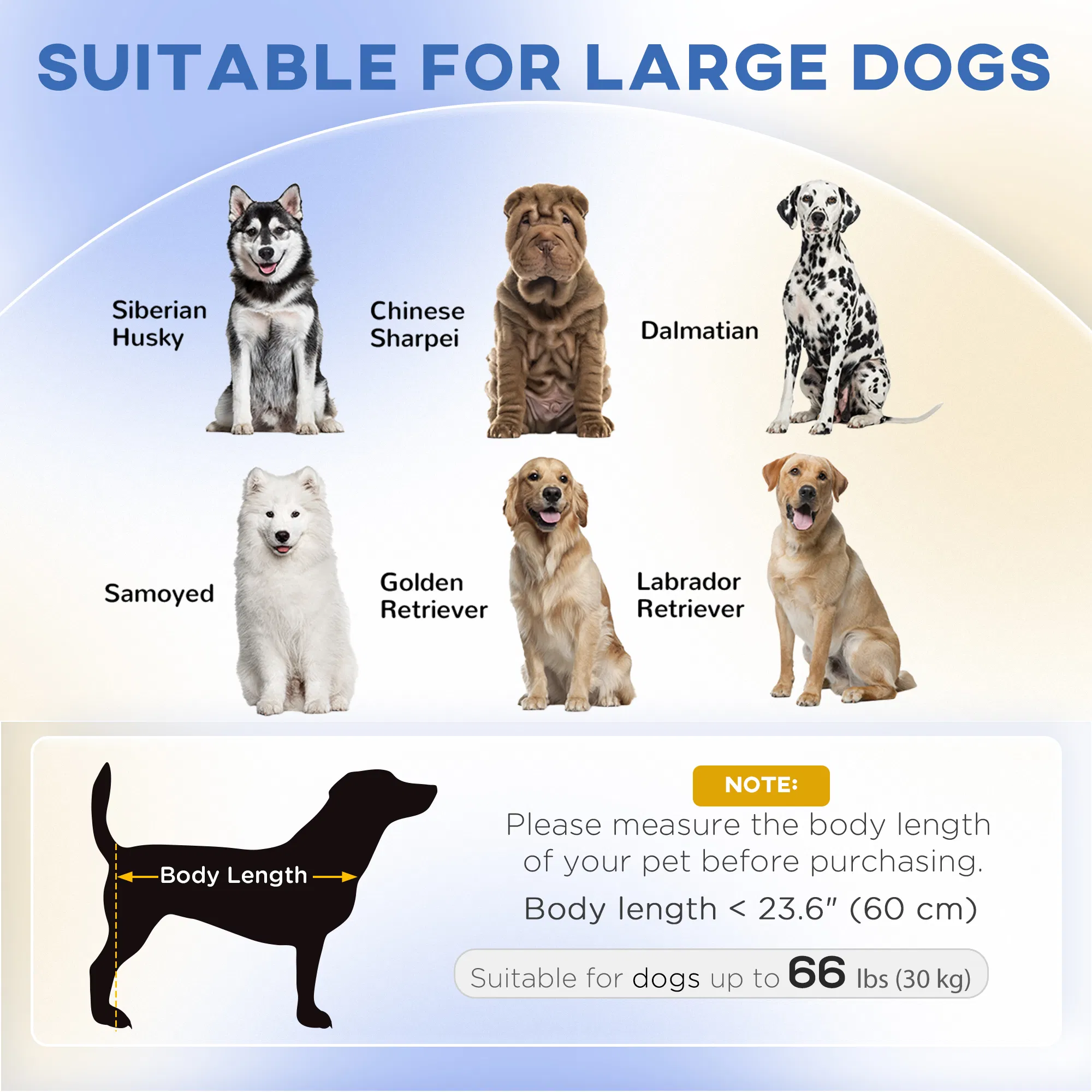 Dog Sofa for Large Dogs with Washable Cover, Anti-slip Foot Pads, Dark Grey photo 4
