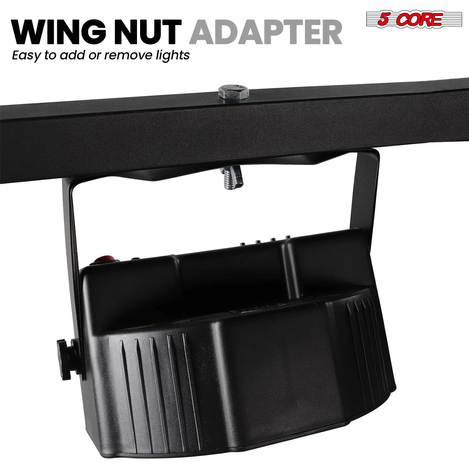 5 Core DJ Light Stand and T Bar Adjustable Heavy Duty Stage Lights Stands photo 4