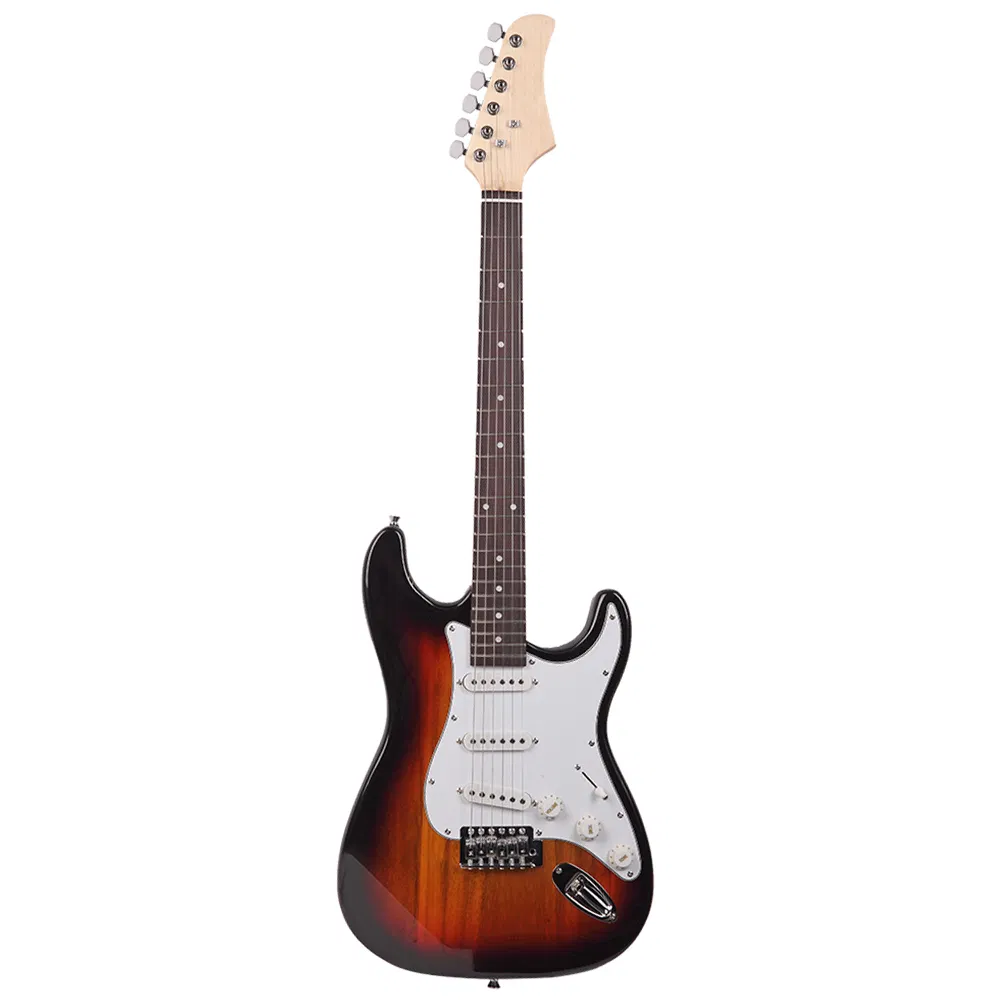 Rosewood Fingerboard Electric Guitar Sunset Color photo 1
