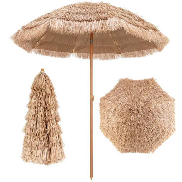 7.2 foot portable beach umbrella with adjustable tilt photo 8