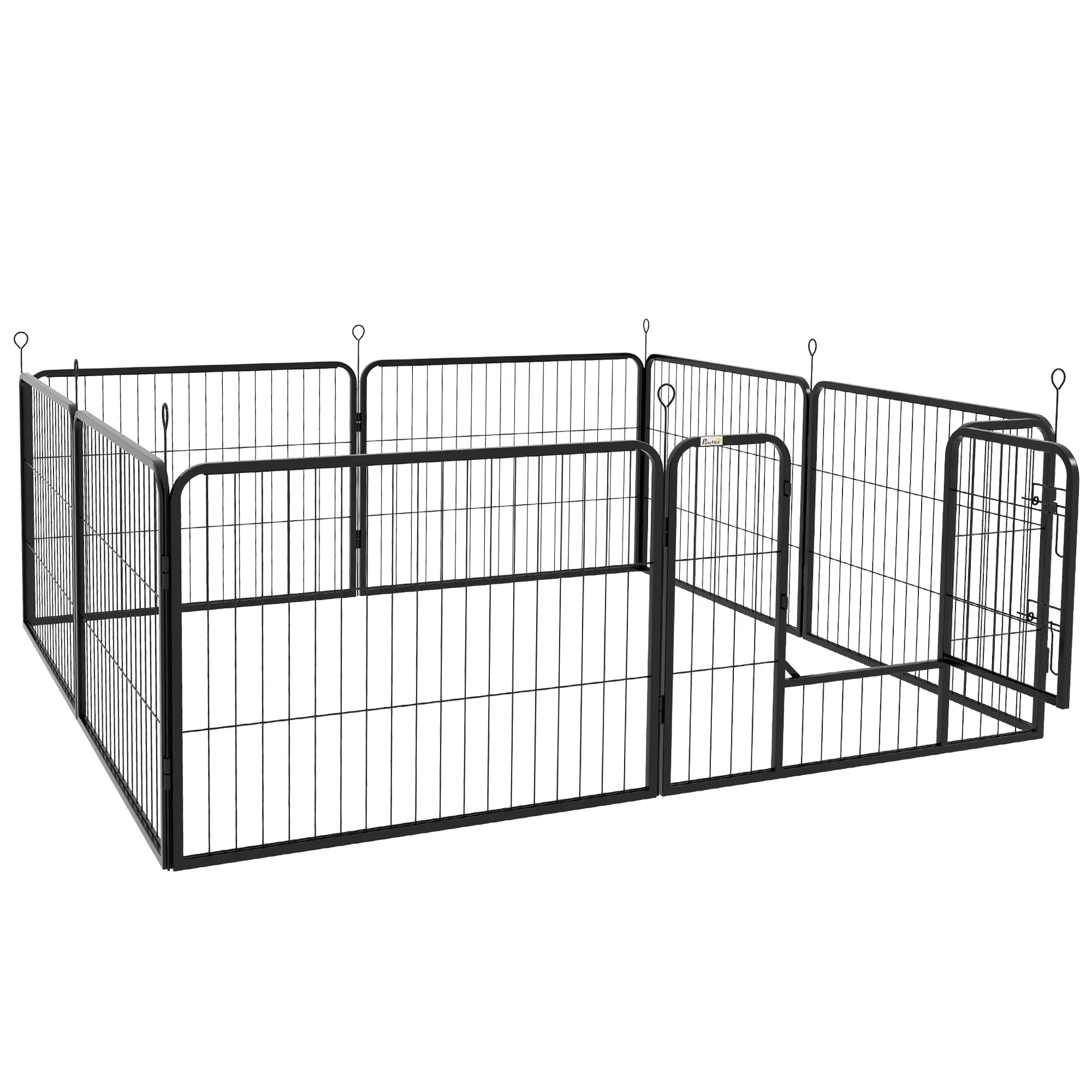8 Panel Heavy Duty Dog Playpen 23.5" Height for Small Medium Dogs photo 1