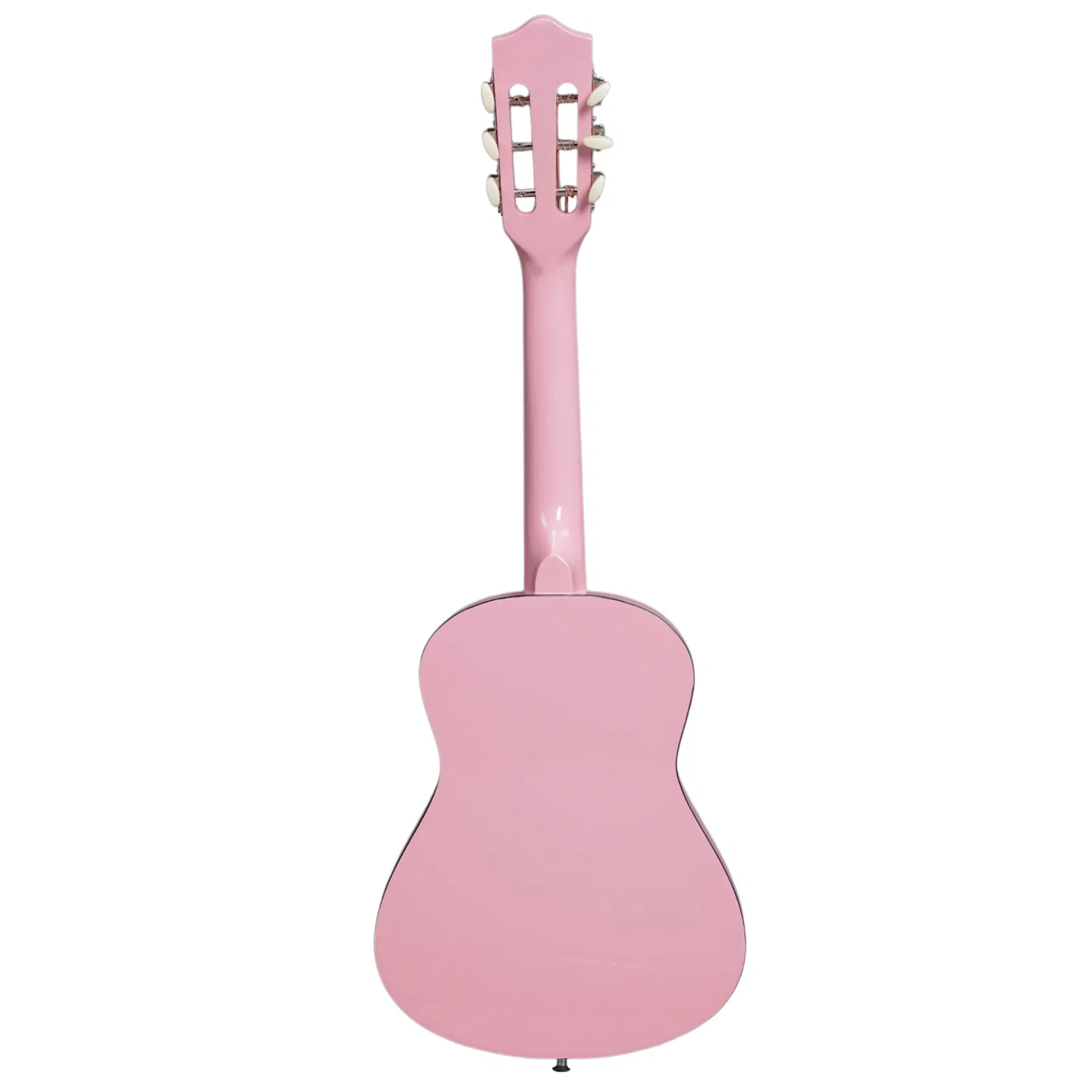 Light pink 30-inch Round Acoustic Guitar with Picks, Strings, Capo, Case, Tuner, and Strap photo 4