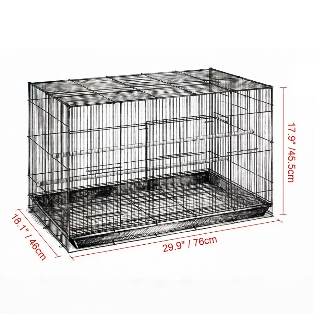 Bird Cage with Easy to Clean photo 5