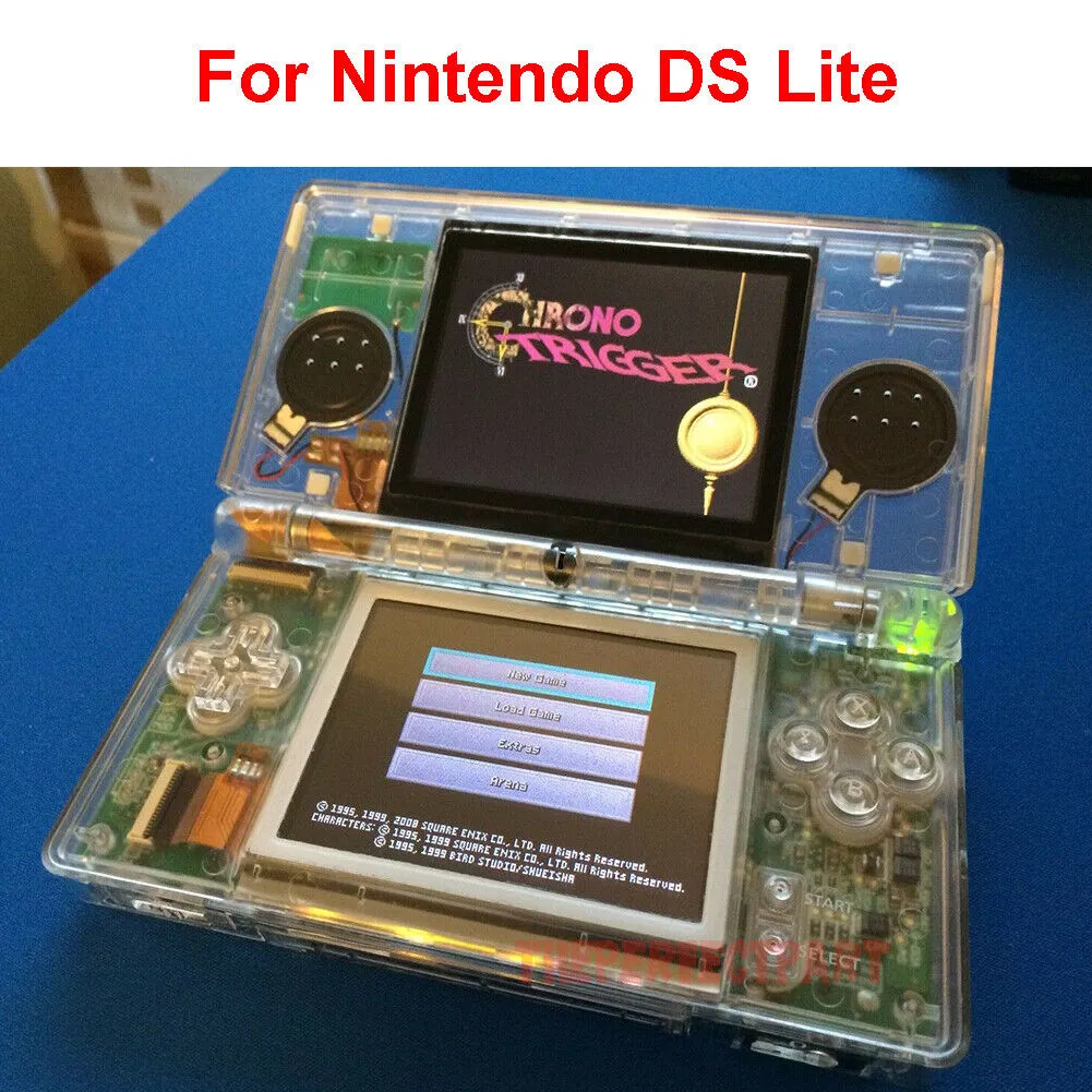 Full Replacement Housing Shell Screen Lens Clear For OEM Nintendo DS Lite NDSL photo 1