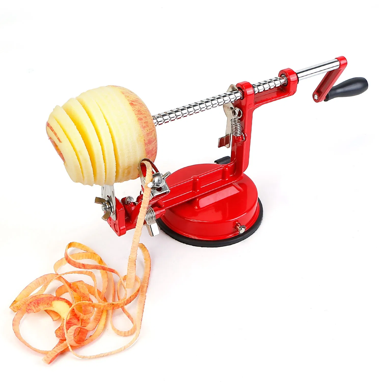 3In 1 Apple Corer Slicer Peeler Manual Rotation Potato Fruit Core Slicer Kitchen Hand Cracking Corer photo 1