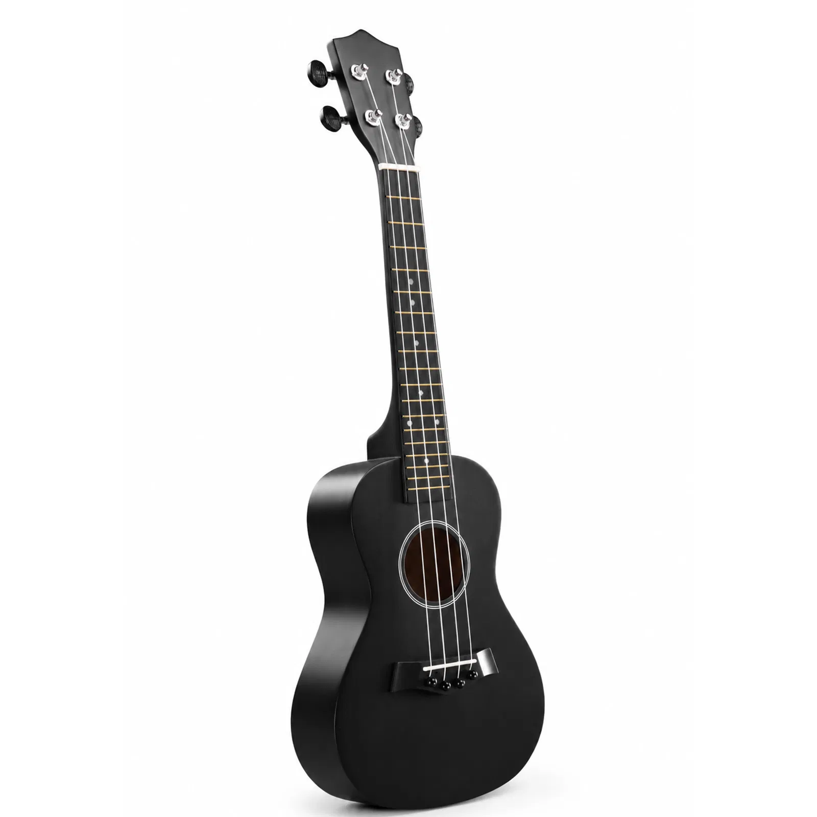 23in Linden wood body rosewood fingerboard ukulele, cotton bag, capo, strap, picks*2, tunerStringsDust cloth photo 1