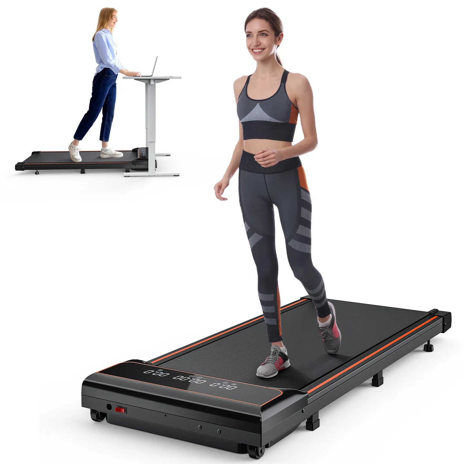 Walking Pad Treadmill – Compact & Portable Walking Pad, Quiet Operation, Adjustable Speed Settings photo 1