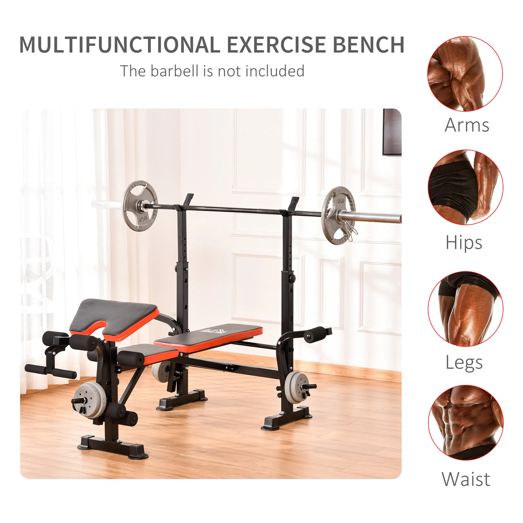 Adjustable Weight Bench for Weight Lifting and Strength Training photo 5