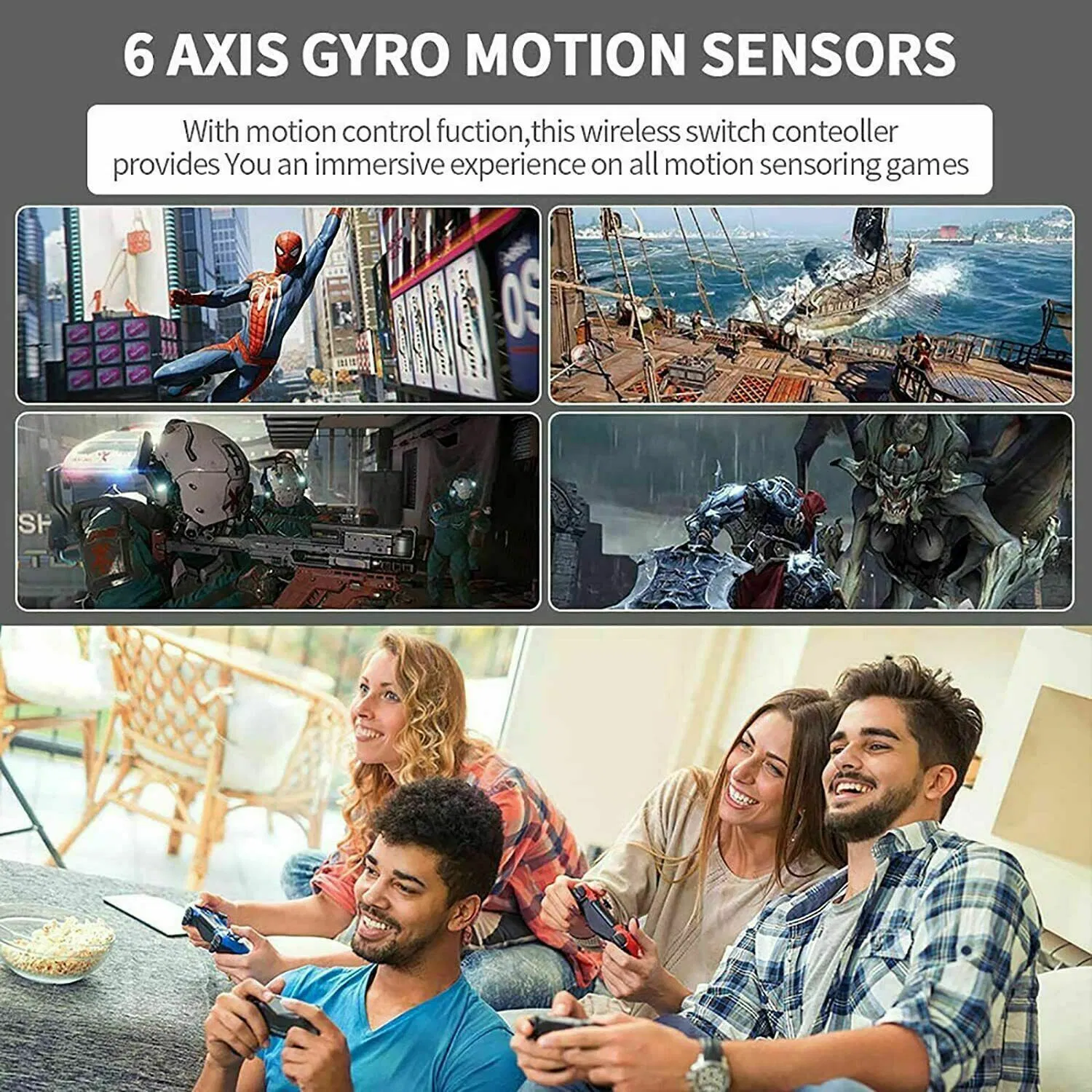 Pro Wireless Game Controller Gamepad Joystick Remote For Nintendo Switch / Lite photo 8