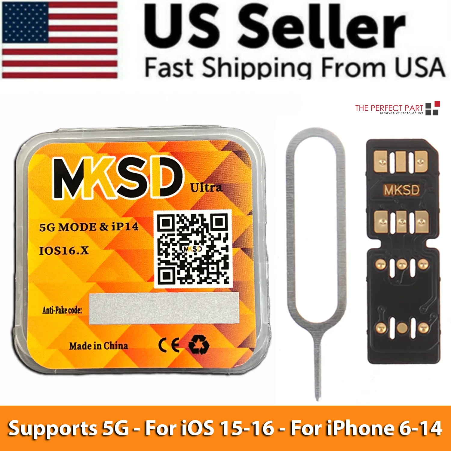 MKSD Ultra V5.3 Unlock Card RSIM Chip Service iPhone 14 13 12 11 X XR 8 7 6 2023 photo 1