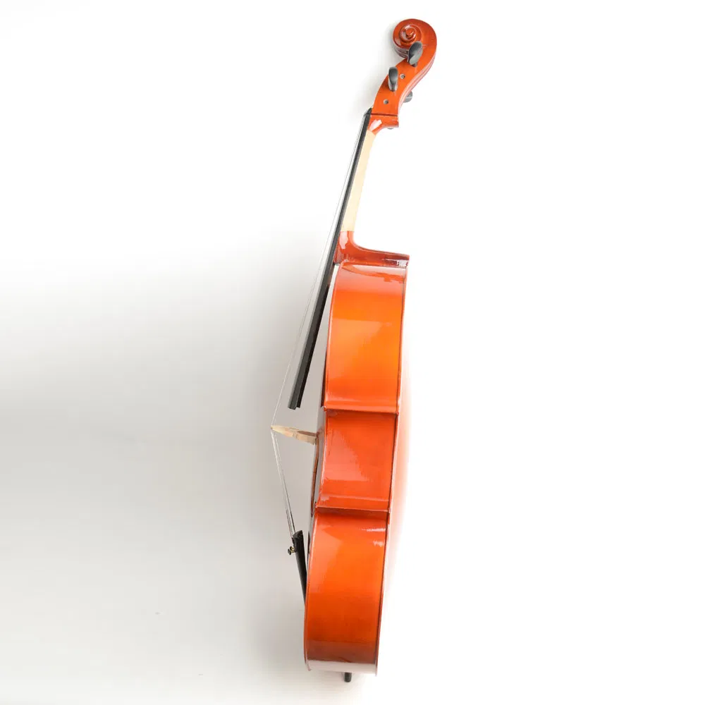 4/4 Retro Style Cello Case Bow Rosin photo 6