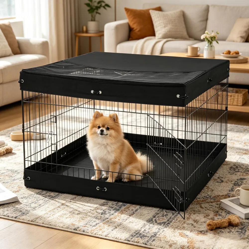 Dog House with Space-Saving for Outdoor photo 7