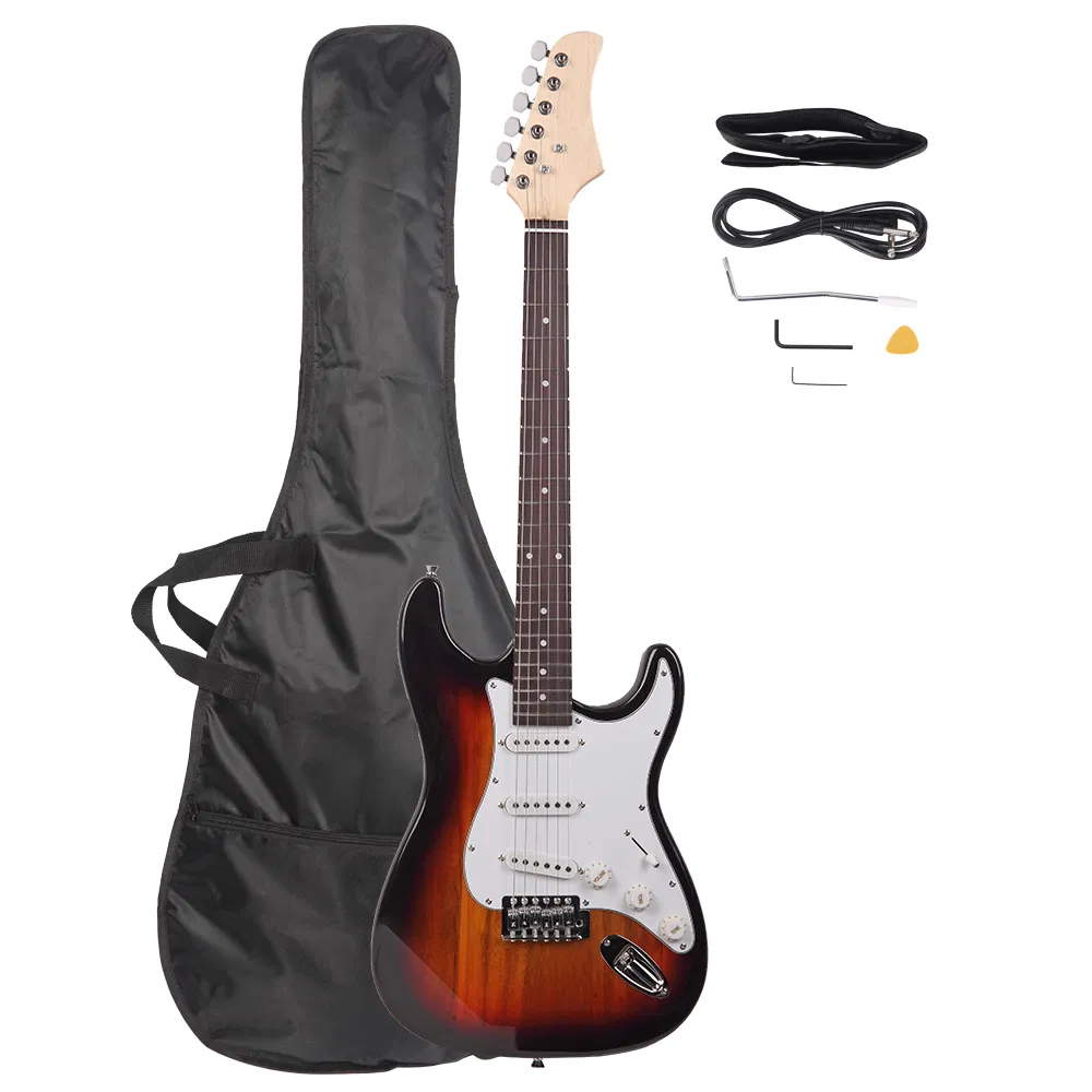 Rosewood Fingerboard Electric Guitar Sunset Color photo 7