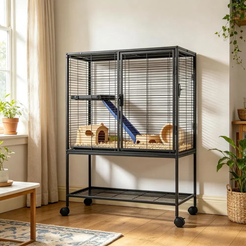 Animal Cage with Non-Slip and Easy to Clean for Outdoor photo 1