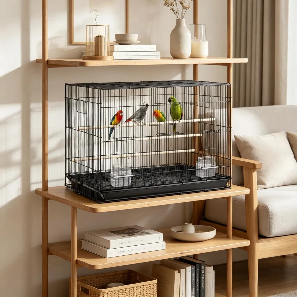Bird Cage with Easy to Clean photo 2