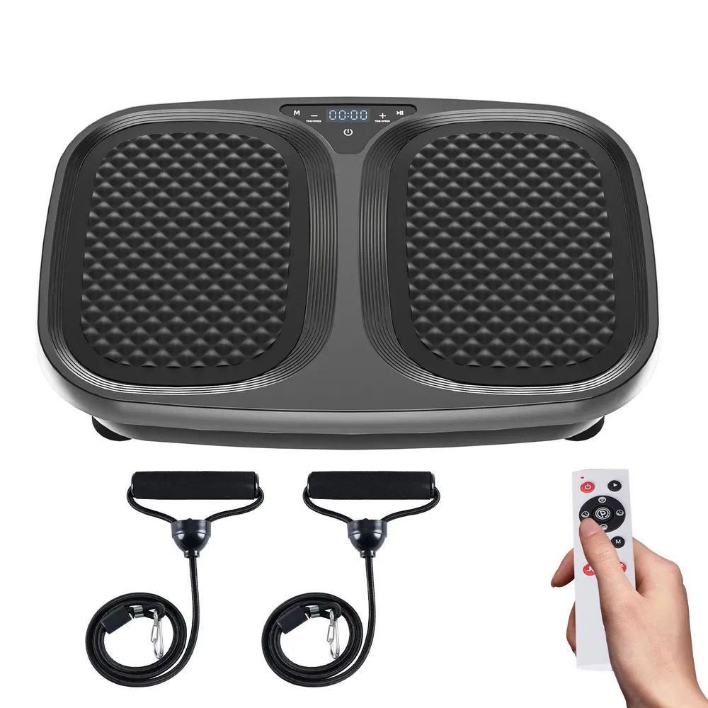Vibration Plate Exercise Machine for Home Gym, Whole Body Workout Fitness Platform for Weight Loss, Balance Training photo 8