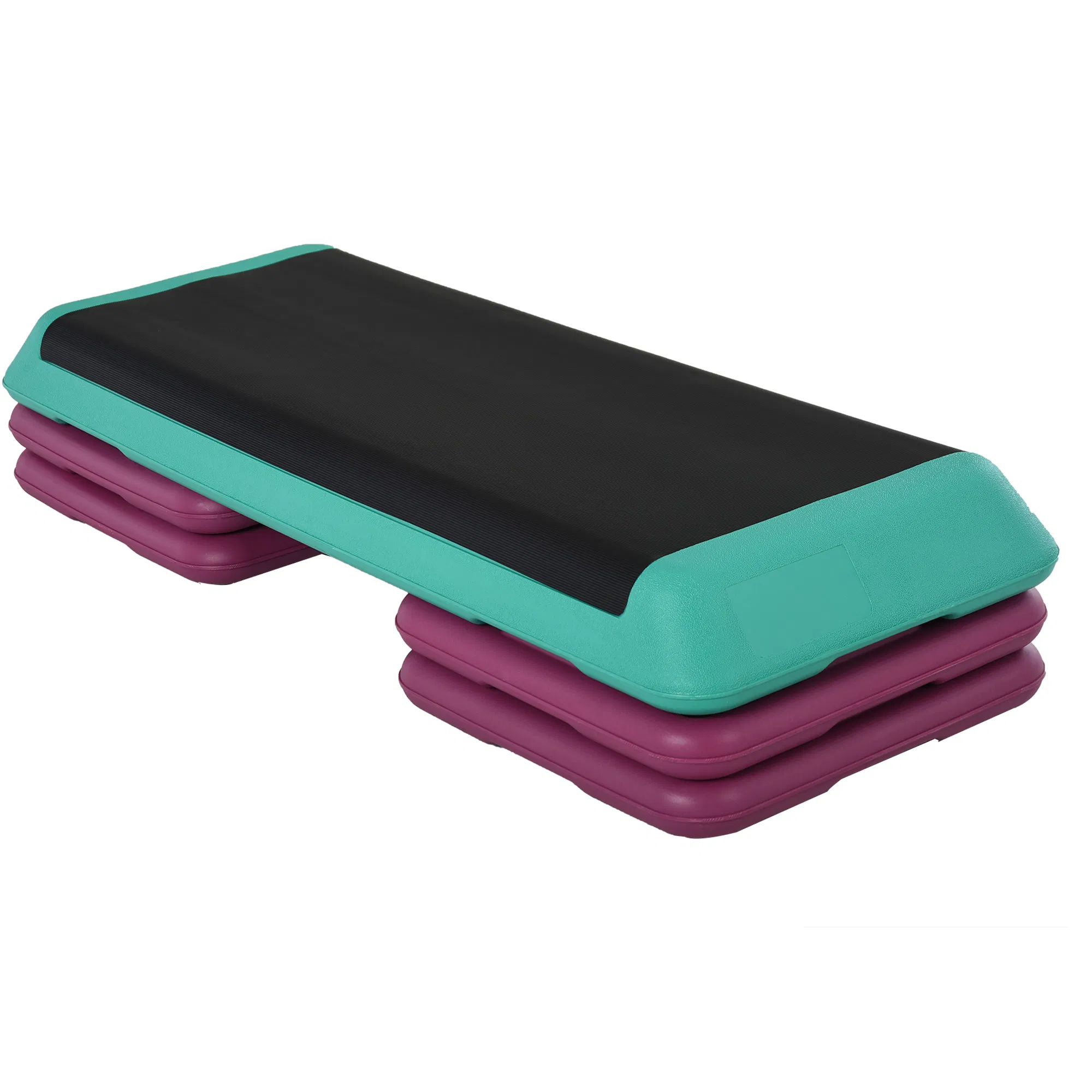3.9"/5.9"/7.9" Aerobic Stepper Exercise with Non-Slip Top for Home, Office, Indoor, Outdoor, Multicolour photo 1