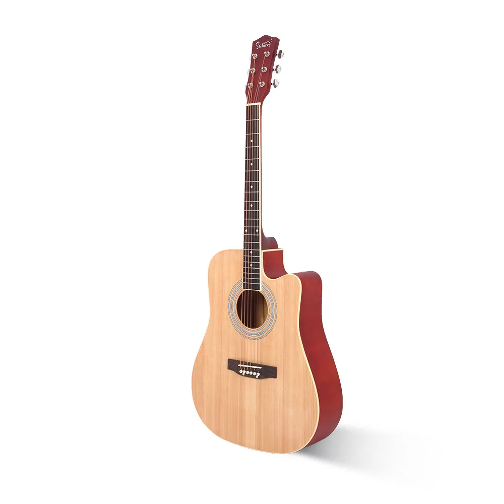 [Do Not Sell on Amazon] GT502 41-Inch Notch Spruce Panel Matte Edging Folk Guitar Bag Shield Wrench Burlywood photo 1