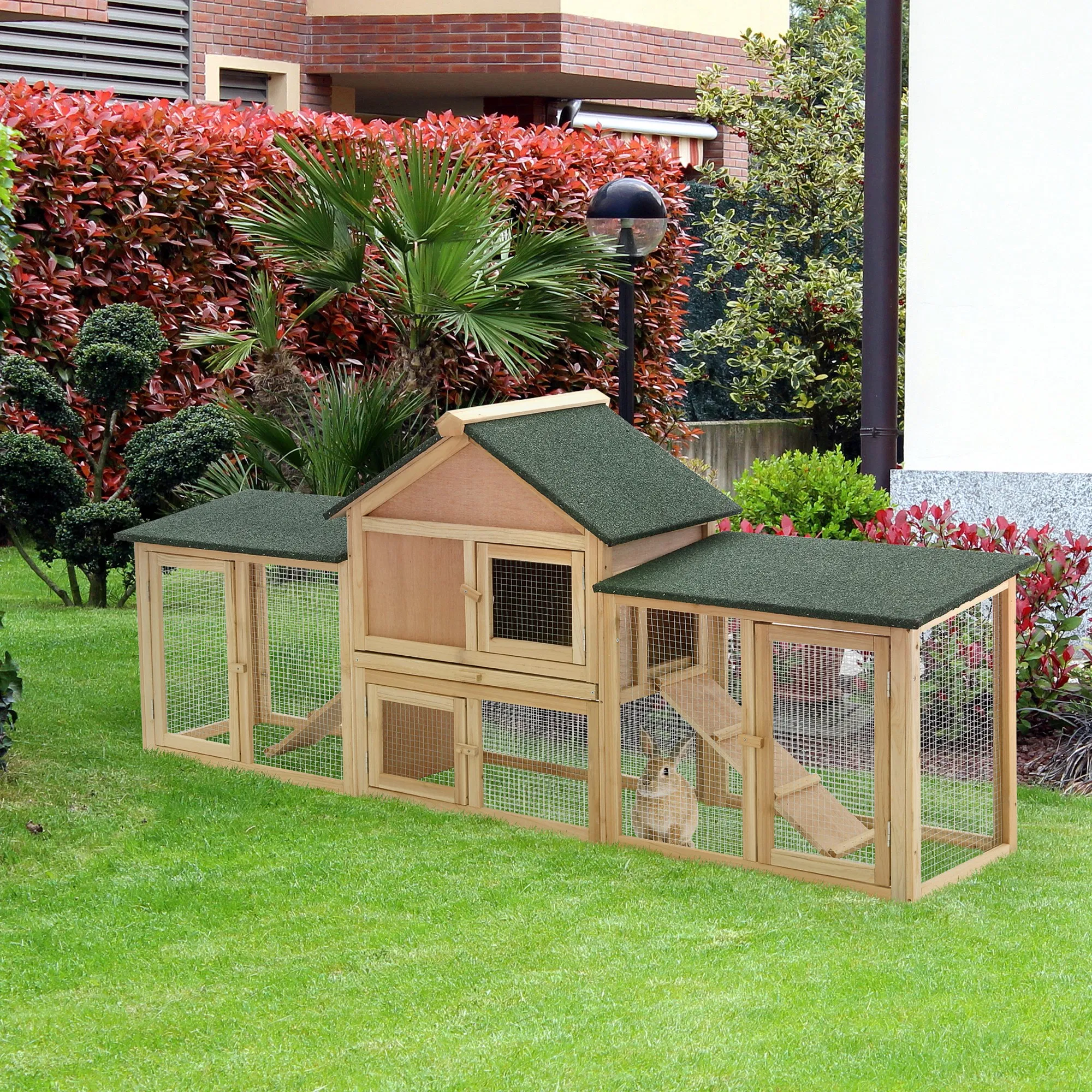 Rabbit Cage Outdoor, Rabbit House photo 1