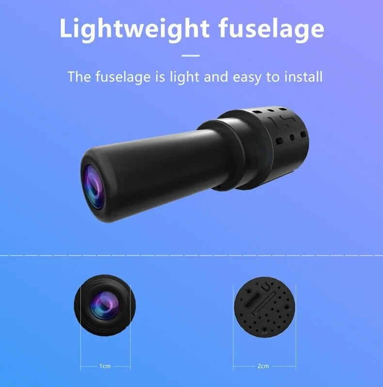 WiFi Wireless Spy 4K Mini Camera Pinhole DIY Hidden HD Screw IP DVR Nanny Cam photo 7