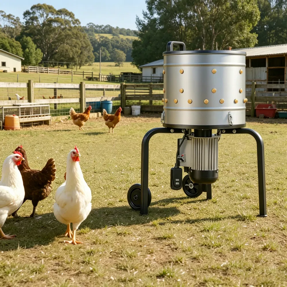Plucker Machine with Easy to Clean and Space-Saving for Outdoor photo 2
