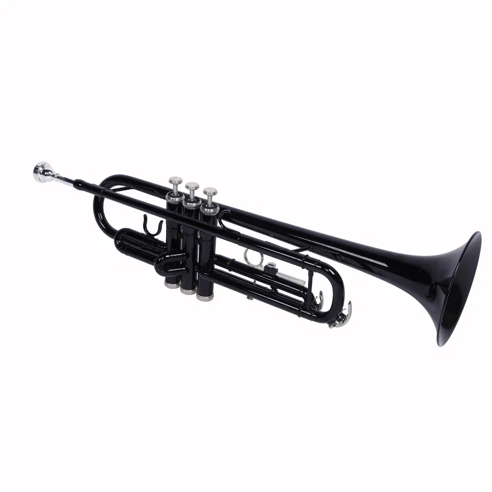 Nickel Plating Trumpet Gloves Set Black photo 2