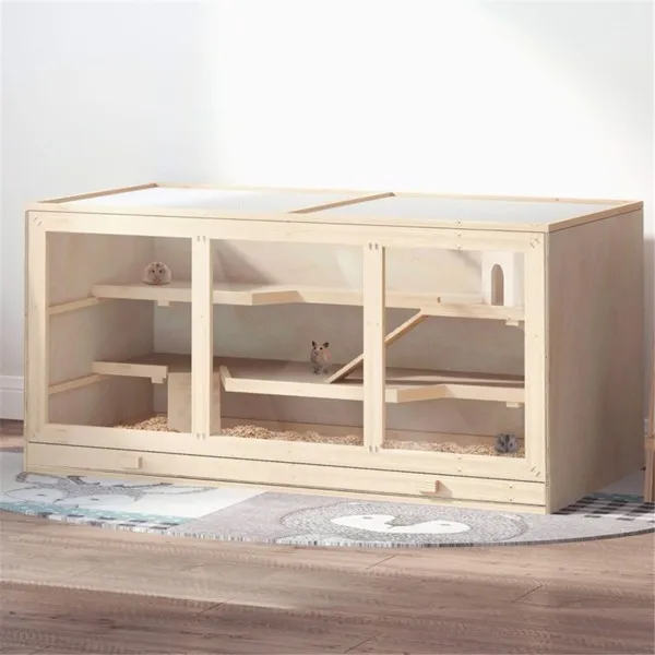 Wooden Hamster Cage photo 7