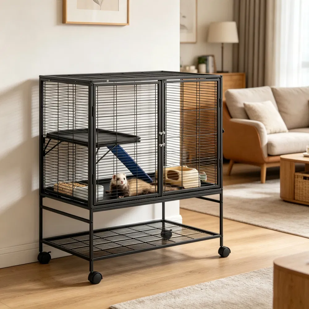 Animal Cage with Non-Slip and Easy to Clean for Outdoor photo 2