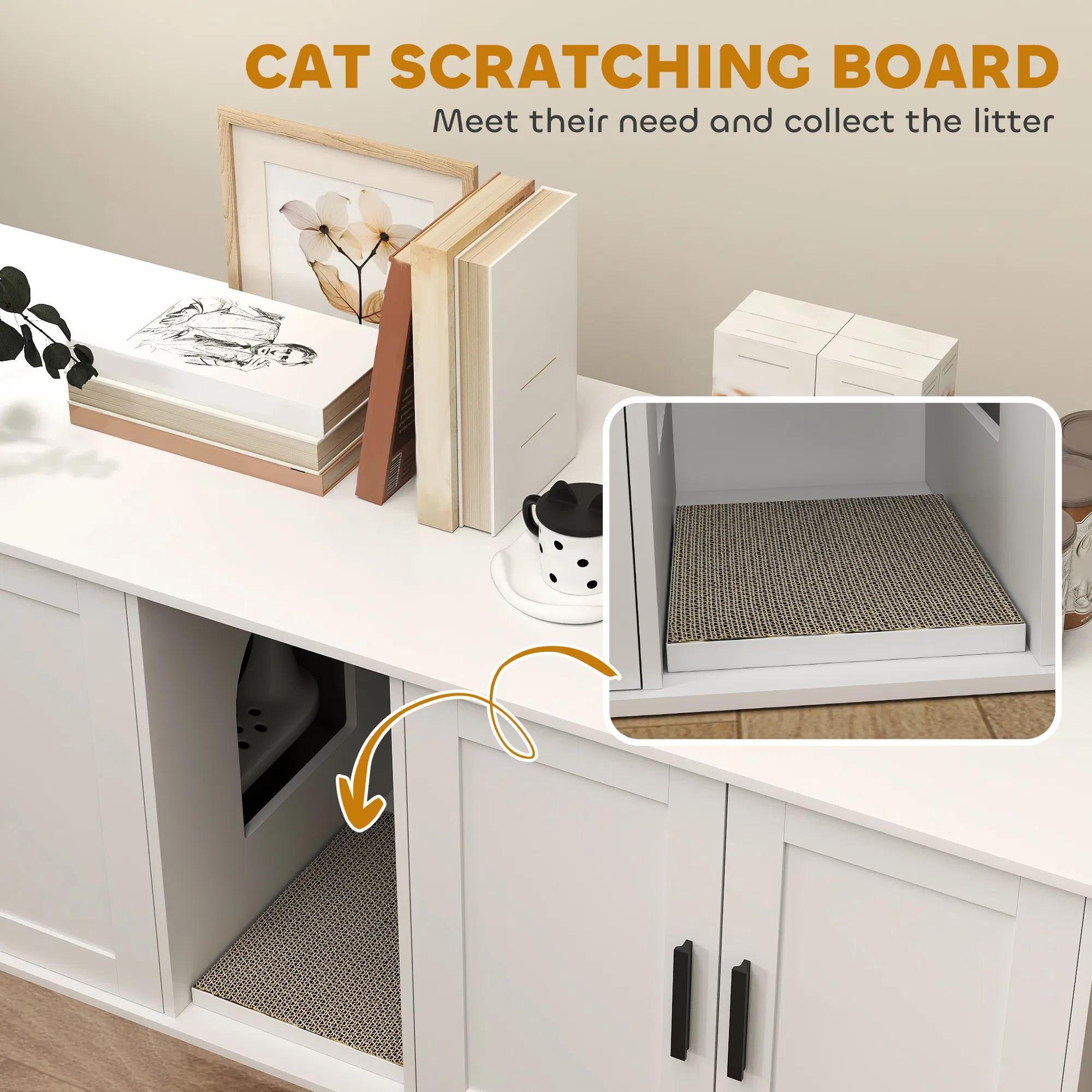 Wooden Cat House ( Amazon Shipping)(Prohibited by WalMart) photo 7