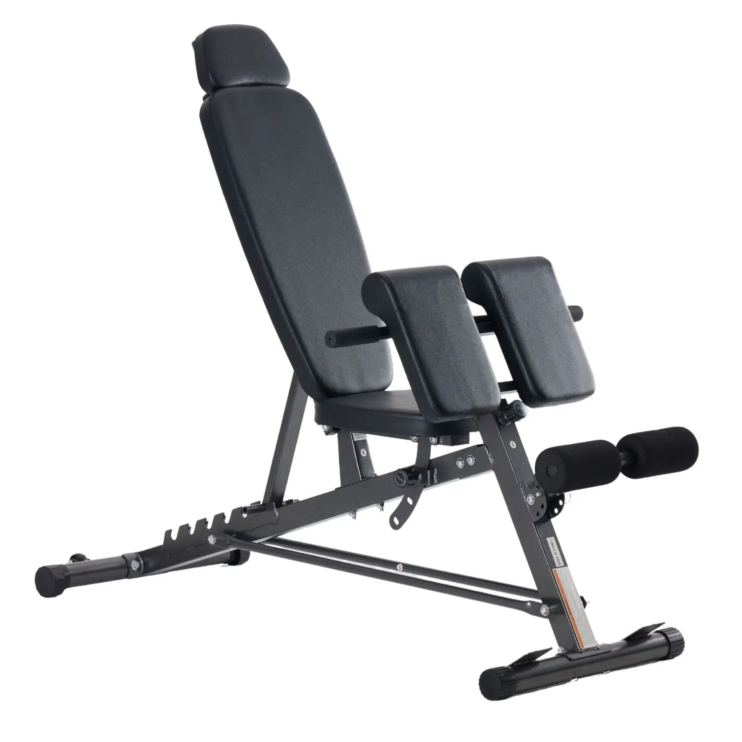 Multifunctional Bench Press Bench, Adjustable Bench for Supine, Prone, And Flat Positions, High-Intensity Back Extension Roman Chair, Foldable Sit-Up Bench, All-In-One Full-Body Workout Equipment for photo 1
