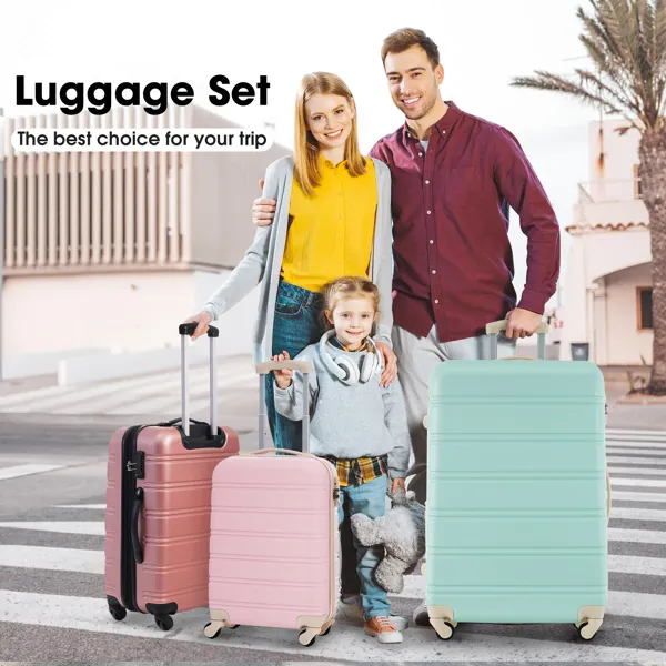 Hardshell Luggage Sets 4 pcs + Bag Spinner Suitcase with TSA Lock Lightweight-16"+20"+24"+28" Luggages photo 8