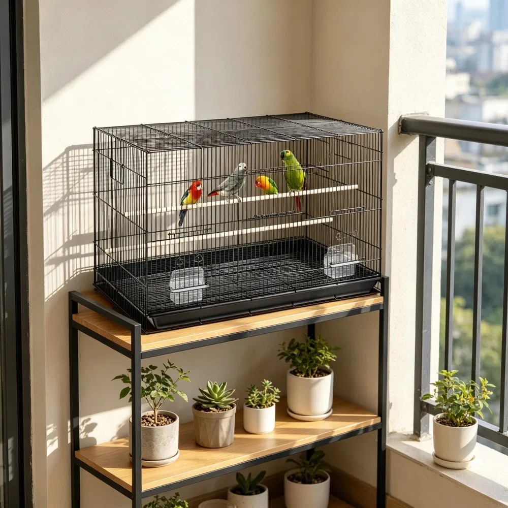 Bird Cage with Easy to Clean photo 1