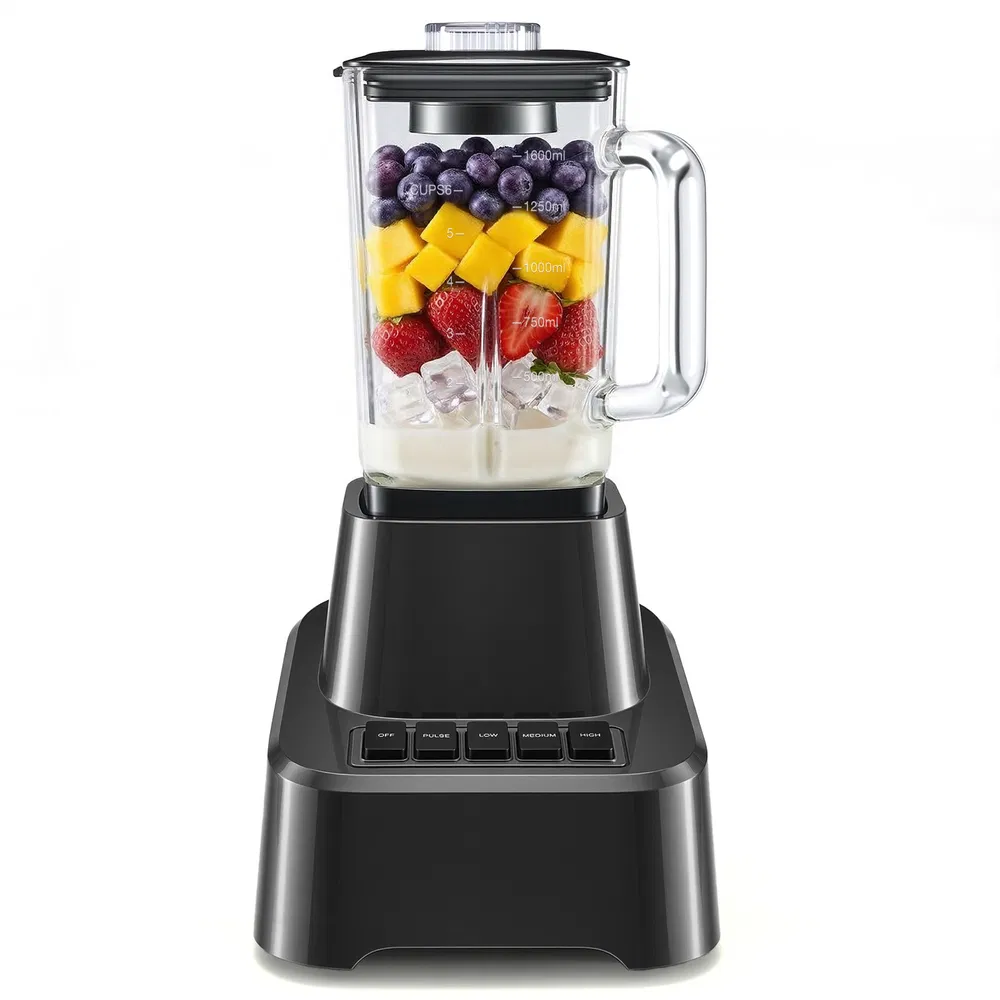 Professional ice cream blender, full-size household blender, equipped with a 54-ounce large-capacity glass cup photo 8