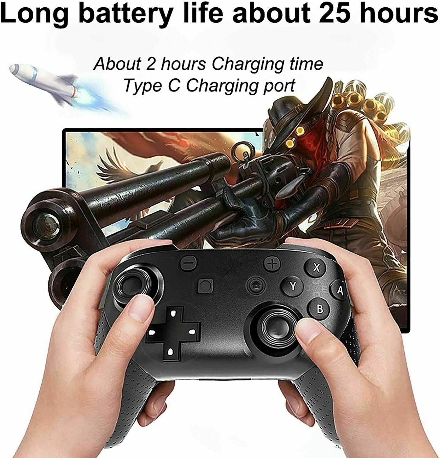 Pro Wireless Game Controller Gamepad Joystick Remote For Nintendo Switch / Lite photo 6